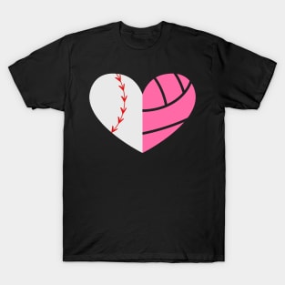 Baseball Heart T-Shirt